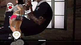 Watch this big booty bitch twerk at my party?