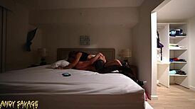 Rough Domination In Amazon Position With Big Black Cock Friend