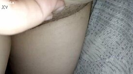 Gretala Flashes Her Pussy With Pubic Hair