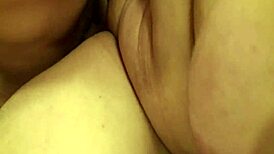 blonde mature’s wild blowjob in a public mall restroom