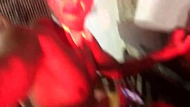 MUSCULAR GUY DESTROYS BLONDE PUSSY AT PUBLIC CARNIVAL!