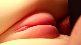 Look at that perfect hairless pussy, ready for toys and double penetration