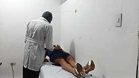 So, doctor, why jerk your cock in the office like that?