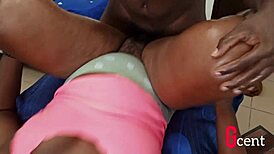 Pretty girl orgasms on monster cock hookup