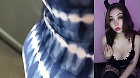 amante culona con vestido pegado se la cogen y le hacen creampie, mommy big ass orgasm