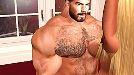 cuckold wife submits to handsome football player's big cock, he fucks her good?