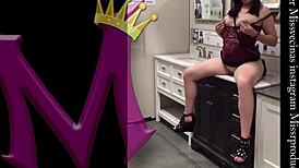 Beautiful Latina Outdoors In Public