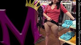 Beautiful Latina Outdoors In Public