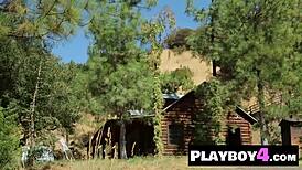 small tits blonde milf karina marie shows stunning ass and poses with sexy stockings