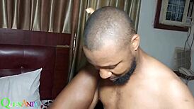 hot black latina handles massive cock with ease