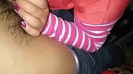 the inked fit babe delivers pov blowjob and cumshot