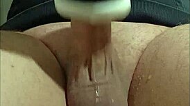 Ever tried a fleshlight fuck? This homemade big cock fun is wild!