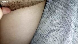 Gretala Flashes Her Pussy With Pubic Hair