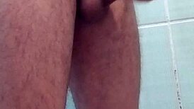 Teen Jerking Off In Bath
