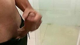 Intense Solo Masturbation Leading to a Powerful Cumshot
