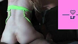 Fan drops fat load in slut's big ass