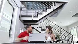 stepfamily gets dirty snapping fuck pics to sell online.