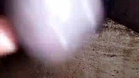 Bigblackie shaves and masturbates with my big black dick