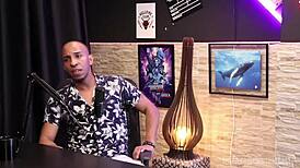 Crazy black teen sucks old negro's cock