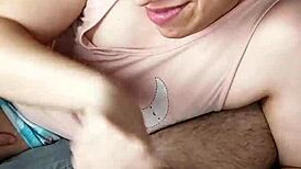 Yo, quick handjob and blowjob before bedtime