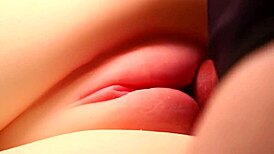 Look at that perfect hairless pussy, ready for toys and double penetration