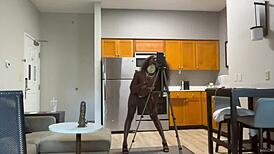 Lola Black sexy live licking lollipop!