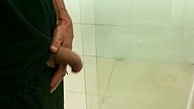 Intense Solo Masturbation Leading to a Powerful Cumshot