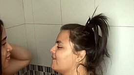 Stepsisters film steamy shower clip for stepdad