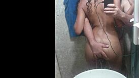 holidays in jacareí, flashing my sexy latina ass outdoors