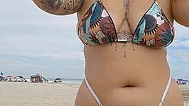 pra chamar aten��o dos casados na praia