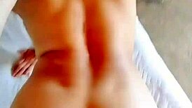 Petite latina bent over for doggystyle with loud moans