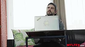 Mylfex - Sweet Spanish Milf Faces Boy of House in Tense Encounter