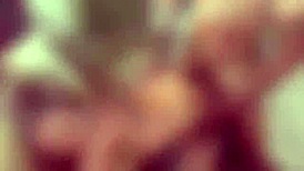 asian gets creampie after ball licking?