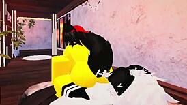 hey, this normal condo experience turns into big ass tits sex with experienced big cock and monster cock action