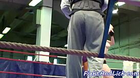 Bigtitted Euro Dykes Wrestle On Floor With Oral And Masturbation