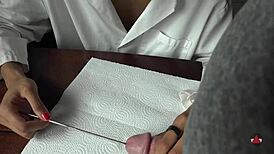 pov sounding with nurse in hospital 😈