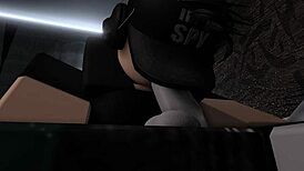 Roblox Girl Couldn't Sleep So She Had Some Fun With His Bf's Cock While He Was Asleep!