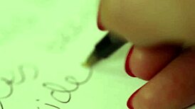 Asian lesbian babe scissoring and masturbating.