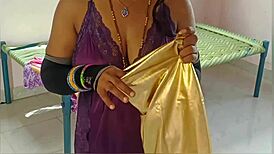 Delivery boy fucks hot bhabhi in desi style