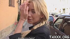 amateur interview with webcam casting session