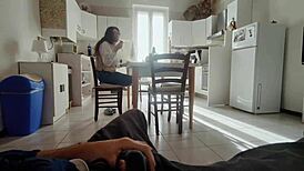 ragazzo begs for blowjob but gets only handjob in kinky amateur game