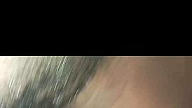 Bent over in doggystyle, her black pussy gets creampied in quick homemade fuck.