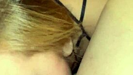 Intense rough facefuck with choking and gagging on a huge cock.