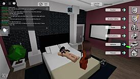 Shemale Brunette Gives Head Instead Of Virginity On Brookhaven RP