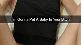 breed me daddy, i'm ovulating and cheating on snapchat!