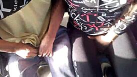 Stranger touches ass on bus, leads to wild sex