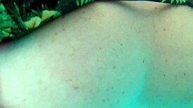 Husband films his wife playing outdoor with two at public hotel pool karina and lucas