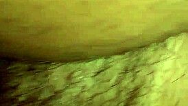 Redbone bent over in intriguing pose