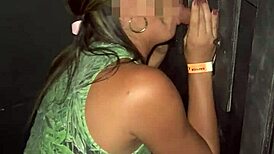 belinha se empolgou na casa de swing