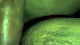 Mature latina milf bent over for rough doggystyle fucking by young man